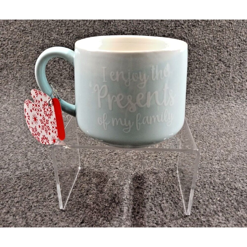 10 Strawberry Street-Macy's Mug Present Inside I Enjoy the Presents of My Family